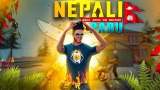 Nepali Babu - Freefire Beat Sync 3D Edited Video