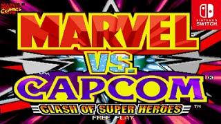 MARVEL Vs CAPCOM FIGHTING COLLECTION MARVEL VS CAPCOM NINTENDO SWITCH GAMEPLAY