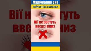 Як малювати око? Помилки в малюванні 10