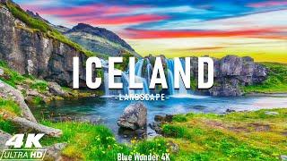 Iceland 4k - Relaxing Music With Beautiful Natural Landscape - Amazing Nature