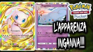 IL DECK PIU' INDECISO DELLA STORIA XD !TOGEKISS E MEW EX!! Pokémon TCG Pocket!