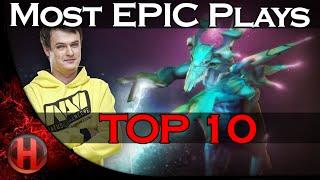 TOP 10 | MOST EPIC PLAYS in Dota 2 History. #8