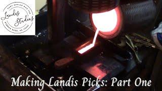 Making Landis Picks: Casting Sterling Ingots