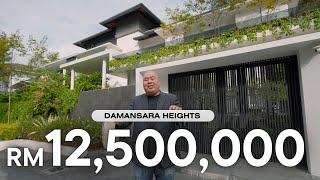 House Tour 89: RM12.5Mil Tropical Colonial 2.5 Storey Bungalow w Tropical Garden | Damansara Heights