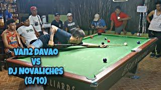 Jovannie Edurece Vs Dj Novaliches (8/10) Handicap | 10Balls | Race-10