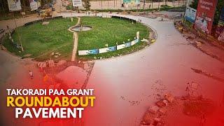 Update On The Ongoing Takoradi Paa Grant Roundabout Pavement Construction