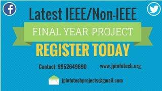 IEEE Final Year Academic Student Projects for CSE, IT, ECE, MCA