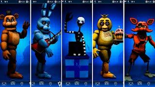 FNAF PS1 Animatronics FNAF AR Workshop Animations