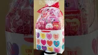 Conversation Heart "Sweethearts" gift basket!  #ValentinesDayGift #GiftIdeas  #ConversationHearts