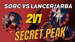 Mir 4 PVP: Secret Peak 2v1 Sorcerer vs Lancer/Arba