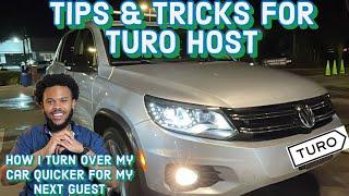 Turo tips and tricks