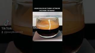 Liquid Gold!#coffee #espresso #barista #drink #food #fyp