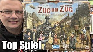 Top Spiele von Jörg Teil 19: Zug um Zug - Legacy - Nominiert zum Kennerspiel des Jahres 2024