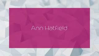 Ann Hatfield - appearance