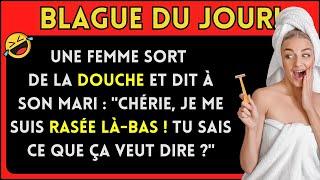 BLAGUE DU JOUR! Une Femme Sort De La Douche... Blagues Pour Adultes!