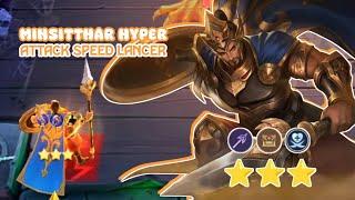 FANNY SKILL 3 | Minsitthar Hyper | Minsitthar Lancer ⭐⭐⭐ - Damage Attack Speed | MLBB Magic Chess