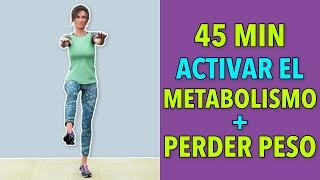 45 Min Ejercicio de Caminata Metabólica Para Adelgazar