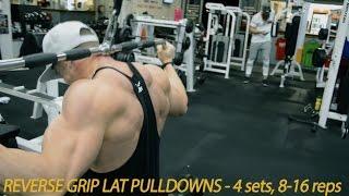 Josef Rakich Back Workout