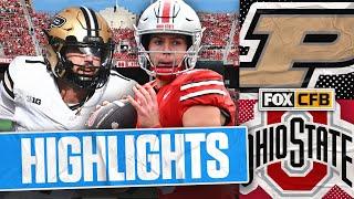 Purdue Boilermakers vs. No. 2 Ohio State Buckeyes Highlights | FOX College Football