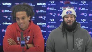 Free Agent Signings WR Mack Hollins & DT Khyiris Tonga Address the Media | Patriots Press Conference