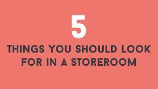 5 Things You Should Look For in A Storeroom Rack