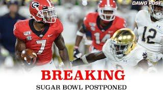 BREAKING: UGA Football's Sugar Bowl Matchup with Notre Dame Postponed