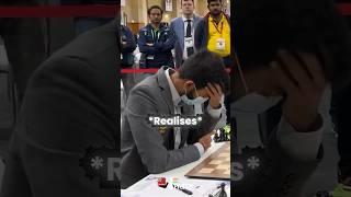 Most BRUTAL Chess Moment  #gukesh #chess