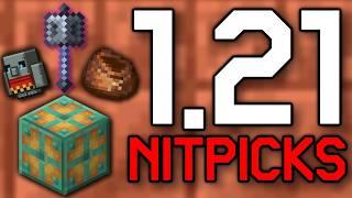 My Nitpicks About Minecraft 1.21!