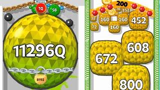 Puff Up - Addition Numbe 2048 - blob merge 2048 ball 3d highest score Max Levels part #20 #puffup