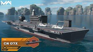 February Battlepass Free Ship CN 07X ALX Quick Quickview and Gameplay | Modern Warships