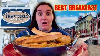 BEST BREAKFAST AT DISNEY WORLD: TRATTORIA AL FORNO | Disney's Boardwalk Resort