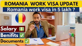 Romania Free Work permit  Romania | Work permit processing 2024 | Romania interview! Jobs in Romania