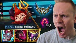 SMURFING ON CHALLENGERS WITH TEEMO JUNGLE!