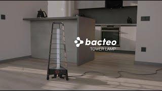 Bacteo Tower Lamp - Most Powerful 95W UVC disinfection lamp.