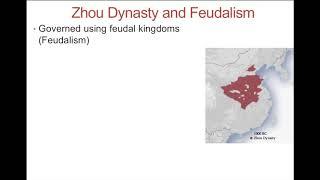 Zhou Dynasty Lecture