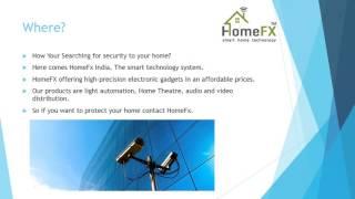 Security System In Chennai | Homefx India