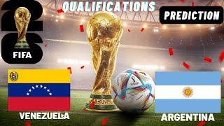 Venezuela vs Argentina Live Stream FIFA World Cup 2026 Qualifications