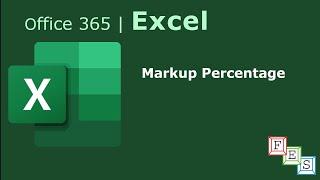 How to calculate Markup Percentage in Excel - Office 365