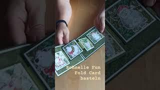 Einfacher als du denkst! Schnelle Fun Fold Card basteln Stampin Up! #shorts