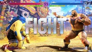 Street Fighter 6  itazan (Zangief) Vs Takagi (Blanka)  SF6 High Level Matches!