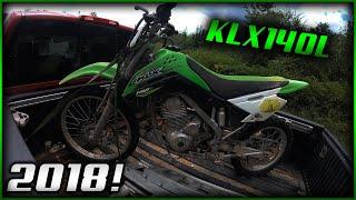 My First Pit Bike! (2018 Kawasaki KLX140L)