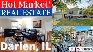 HOT MARKET REAL ESTATE!! HOME FOR SALE - 6921 WILMETTE AVENUE / DARIEN, IL.