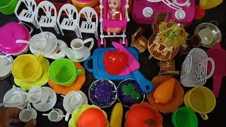 8 Minutes satisfying with unboxing Hello kitty sanrio kitchen set |Tiny ASMR MINIATURE kitchen set 1