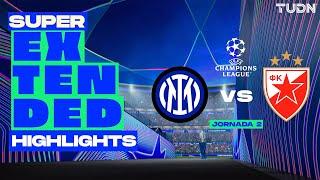 SUPER EXTENDED HIGHLIGHTS | Inter de Milán vs Estrella Roja | UEFA Champions League 2024/25 - J2