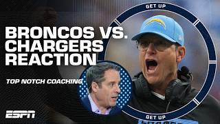 JIM HARBAUGH IS SENSATIONAL! ️ - Dan Graziano REACTS to Chargers' IMPRESSIVE WIN  | Get Up