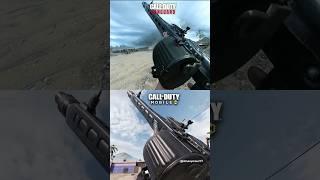 MG42 lmg in CoD Mobile Vs. CoD Vanguard