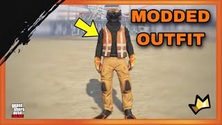 GTA 5 ONLINE - MALE TRYHARD MODDED TRASH VEST OUTFIT  TUTORIAL (TRANSFER GLITCH )