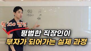월 250 벌던 평범한 직장인이 부자가 되어가는 실제 과정