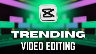 New TREND VIRAL Video Editing Tutorial In Capcut - Trending editing - Capcut video editing