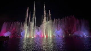 Amazing Okada Fountain Presentation Manila Philippines  (Fever By Elvis Presley)